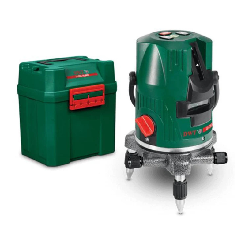 ميزان ليزر 2 خط 30 متر دي دبليو تي موديل DWT LLC02-30 BMC